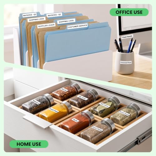Image of Label KINGDOM TZ 12mm 0.47 inch Laminated White Label Maker Tape Refill TZe231