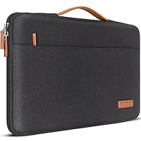 DOMISO 16 Zoll Laptoptasche Laptop Tasche Hülle Notebook Sleeve Case Bag Schutzhülle Kompatibel mit 16 16+ Zoll HP Dell ASUS Lenovo Chromebook,Laptophülle Damen mit Griff,Schwarz