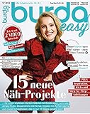  burda easy Nähmagazin 2022/05 Schnittmuster für Nähanfänger