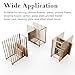UNZERO Art Storage Rack, Art Canvas Storage, Canvas Boards Rack Art Storage with Handle & Caster Wheels for Drawing Board, Panel, Paper Pad for Art Studios, Artworks, Gallery