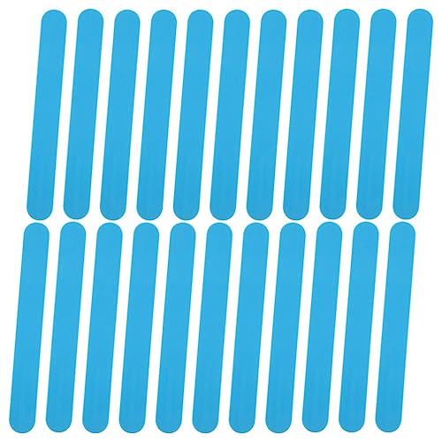 MUCKLILY Flexible Reliable 25 Pack Plastic Tongue Depressors for Clinic Lab Use Disposables Included