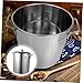 ARTSEWPLY Olla de Acero Inoxidable Gran Capacidad con Tapa Sólida y Asas Ergonómicas Olla Multiusos para Sopa Arroz y Cocción Cocinas Domésticas y Profesionales Imagen de ARTSEWPLY Olla de Acero Inoxidable Gran Capacidad con Tapa Sólida y Asas Ergonómicas Olla Multiusos para Sopa Arroz y Cocción Cocinas Domésticas y Profesionales