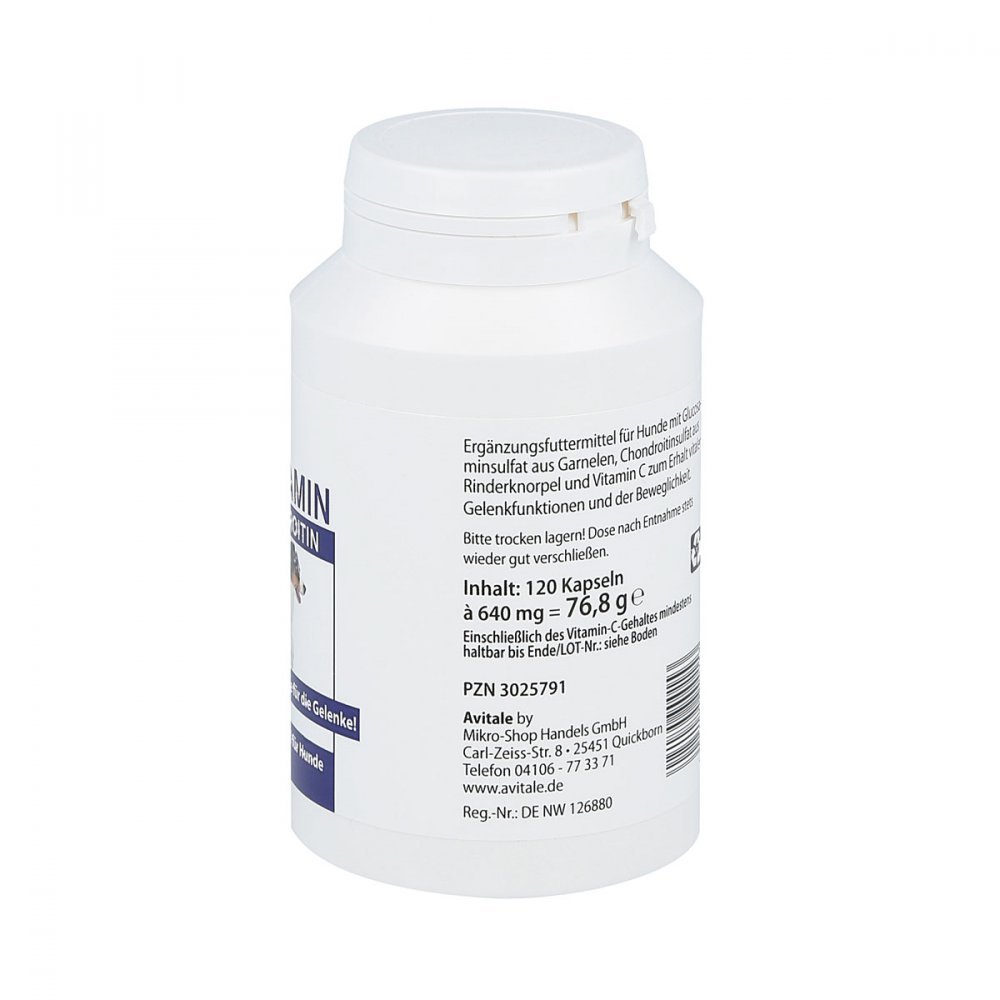 Glucosamin+chondroitin Kapseln für Hunde 120 stk
