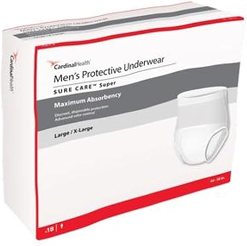 Cardinal - Ropa interior protectora de máxima absorción para hombre