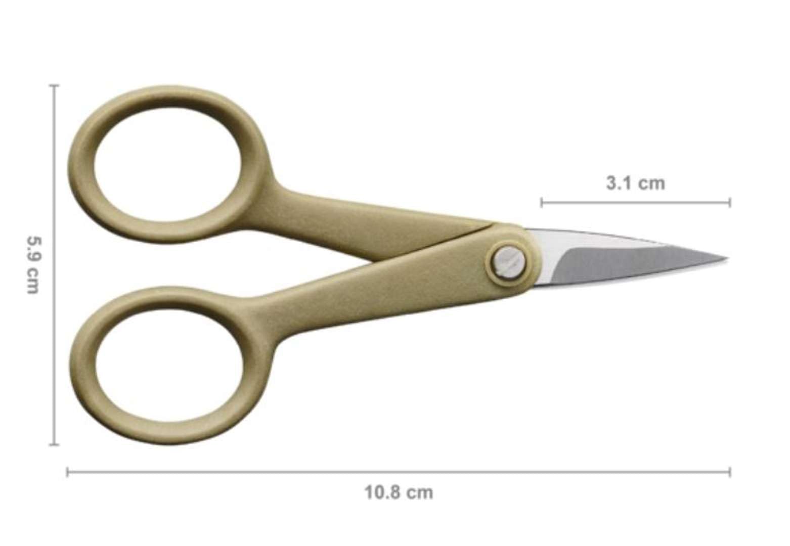 FISKARS Renew scissors, Renew Manicure scissors, Stainless steel, 10cm 1