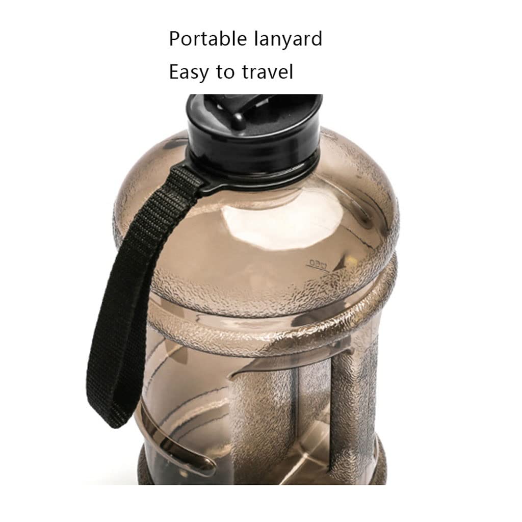 Borraccia Sportiva 2.2L Grande bottiglia d'acqua di capcity con manico all'aperto fitness in esecuzione palestra formazione plastica sport acqua bottiglie acqua brocca Borraccia Sportiva In Sport E Te