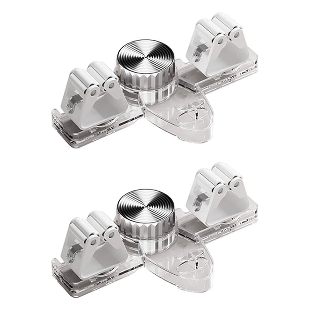CTRLZS 2PCS Broom Holder Mop Hanger No Punching Suction Cup Broom Holder Wall Mount forBathroom, Kitchen,