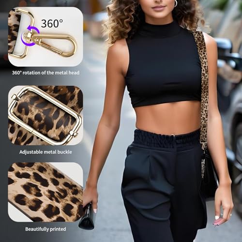 Wide Purse Strap Replacement Crossbody, Funny Shoulder Strap Adjustable, Cute Bag Strap for Women Guitar Purses4