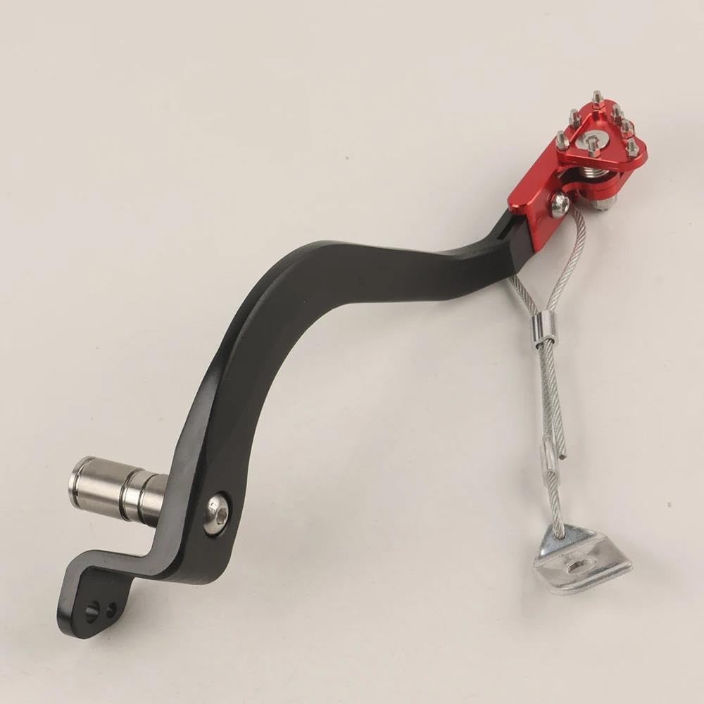 Pedal Freno Trasero Moto Para Honda CRF300L CRF300 Rally CRF 300L 300 L 2021-2025 Palanca Tipo Pedal Freno Trasero Forjado Anticaída Motocicleta(Q)