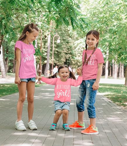 Image of Happy Birthday T-Shirt (Girls 1 to 12) Sassy Kids Party Tee - Sweet Baby /Toddler Outfit