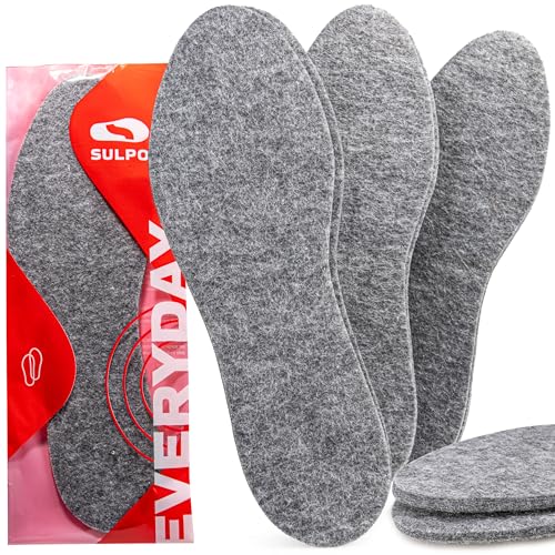 Semelles Intérieures en Feutre, Taille 36-47