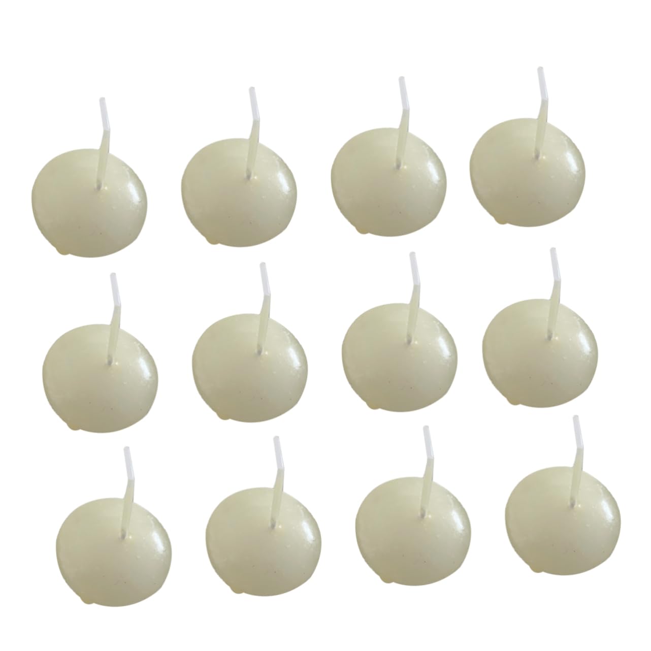 Cabilock 50pcs Floating Candles for Weddings and Events Mini Dripless Wax Discs Romantic Party Decoration for Centerpieces Year and Christmas Celebrations