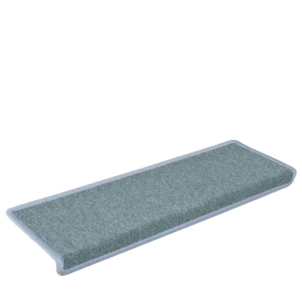 Mata na schody 15 sztuk 65x21x4 cm Granatowa PP Tufté