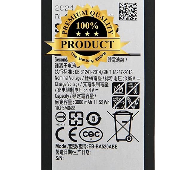 Image of Original EB-BA520ABE Battery for Samsung Galaxy A5 2017 / A520 / SM-A520F Battery 6 Month with Warranty*** (G00035)