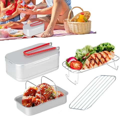 Eastuy Lonchera Infantil - Asas Portátiles Resistentes Al Calor,Tarteras - Para Niños Hombres Adultos Viaje Trabajo Acampada Exterior Picnic Senderismo Cocina Comida Tentempié Fruta Hogar Escuela