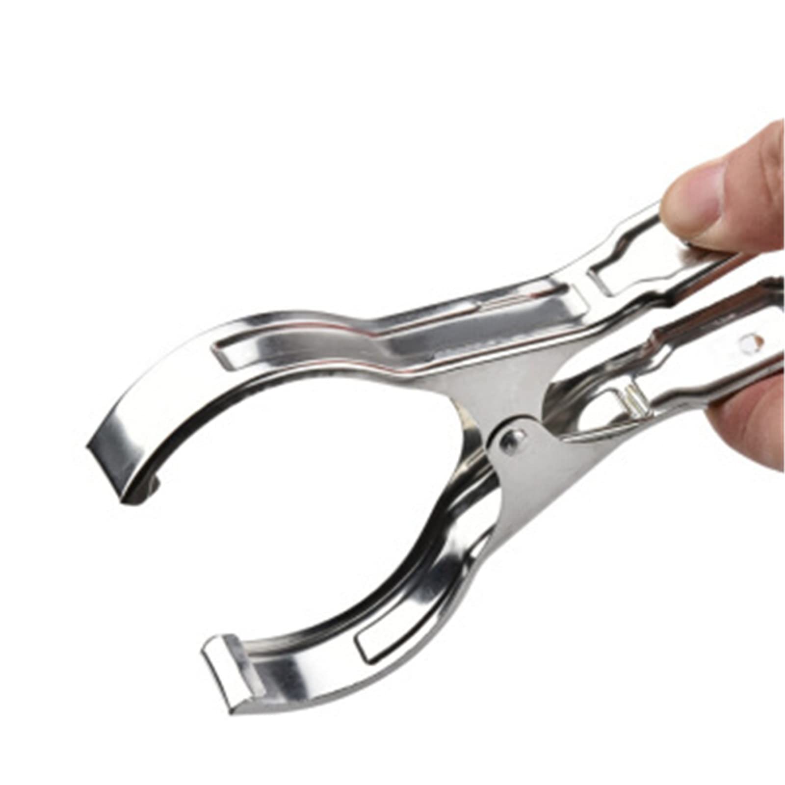 Mollette per stendere i panni Mollette for bucato in acciaio inox, grandi, for asciugare i vestiti, 10 pezzi