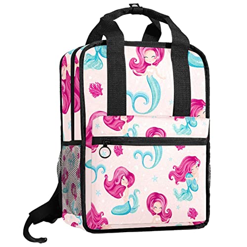 Sac à dos garçons bleu à motif fleurs pour l'école et les sorties
