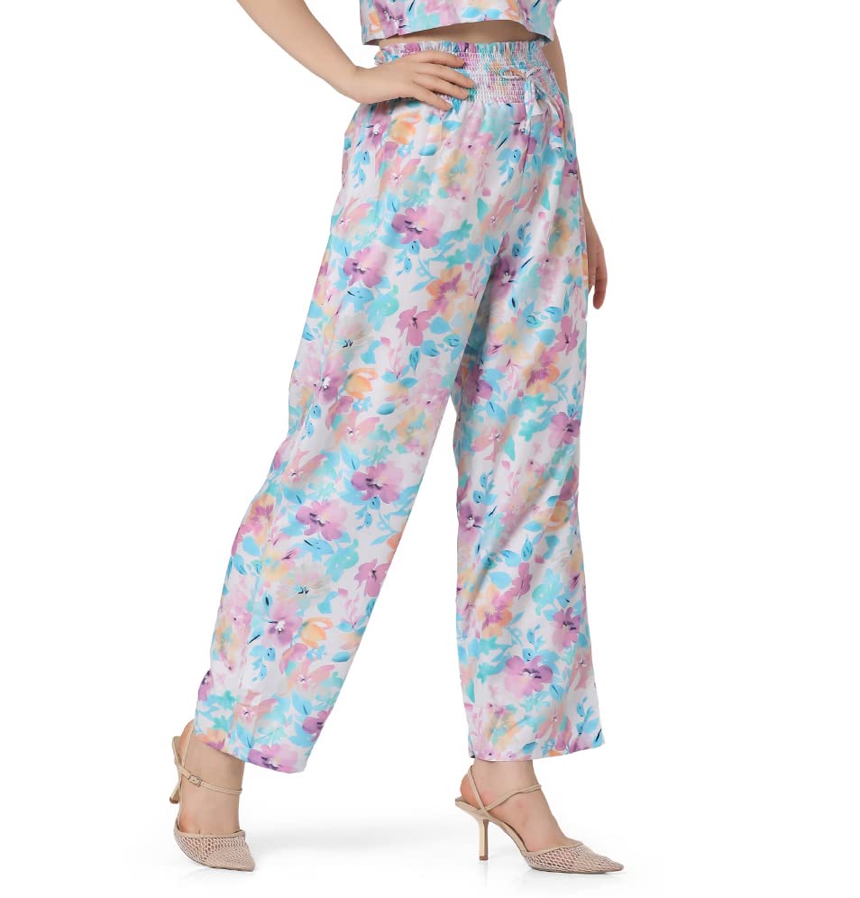 Image of Leriya Fashion Women's Mix Cotton & Rayon Pants Stretchy Work Slacks Business Casual Office Straight Leg /Regular Fit Trouser Pant