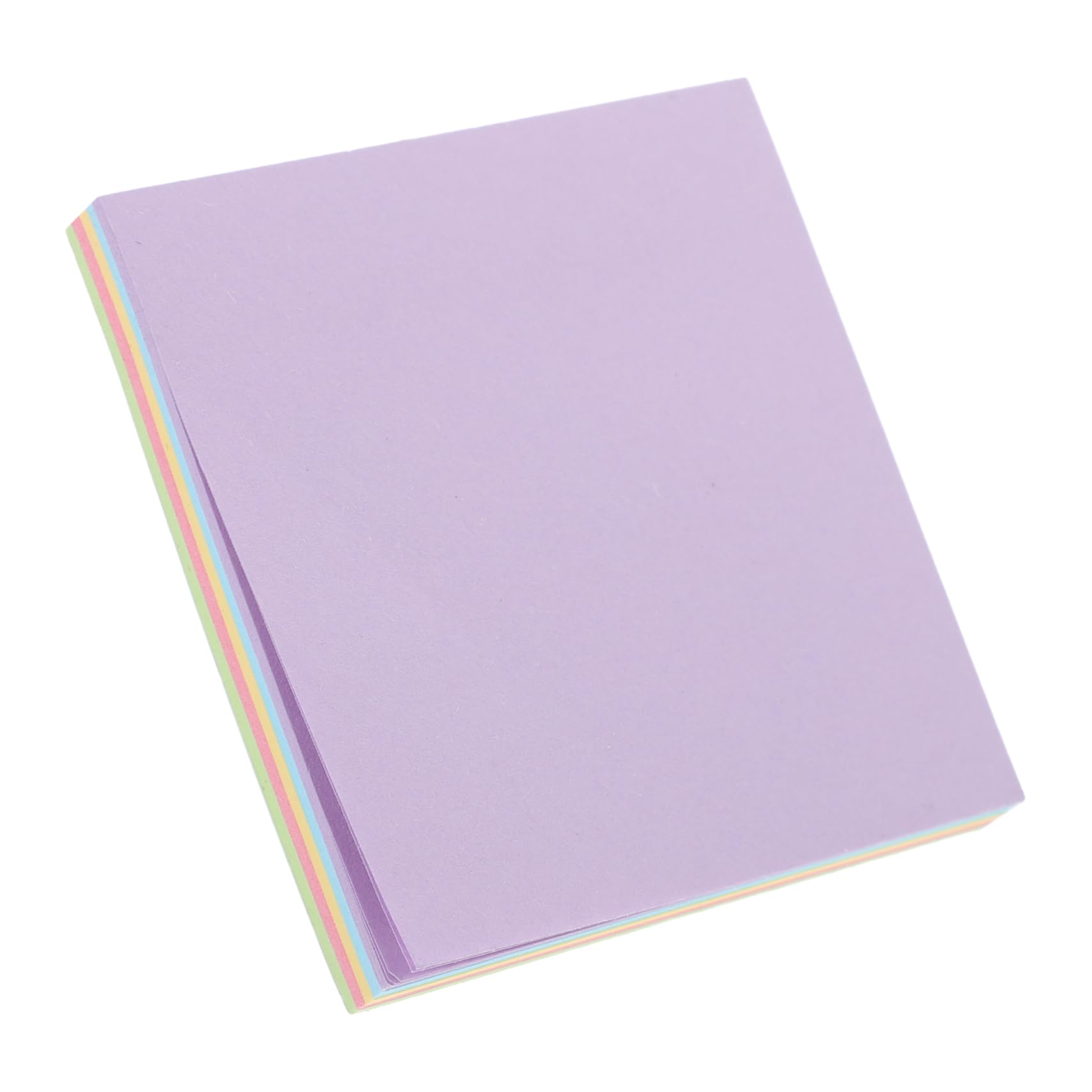 Angoily 5pcs Reusable Pastel Colors Cartoon Style Memo Pads Memo Pads Adhesive for Do List Planning Writing