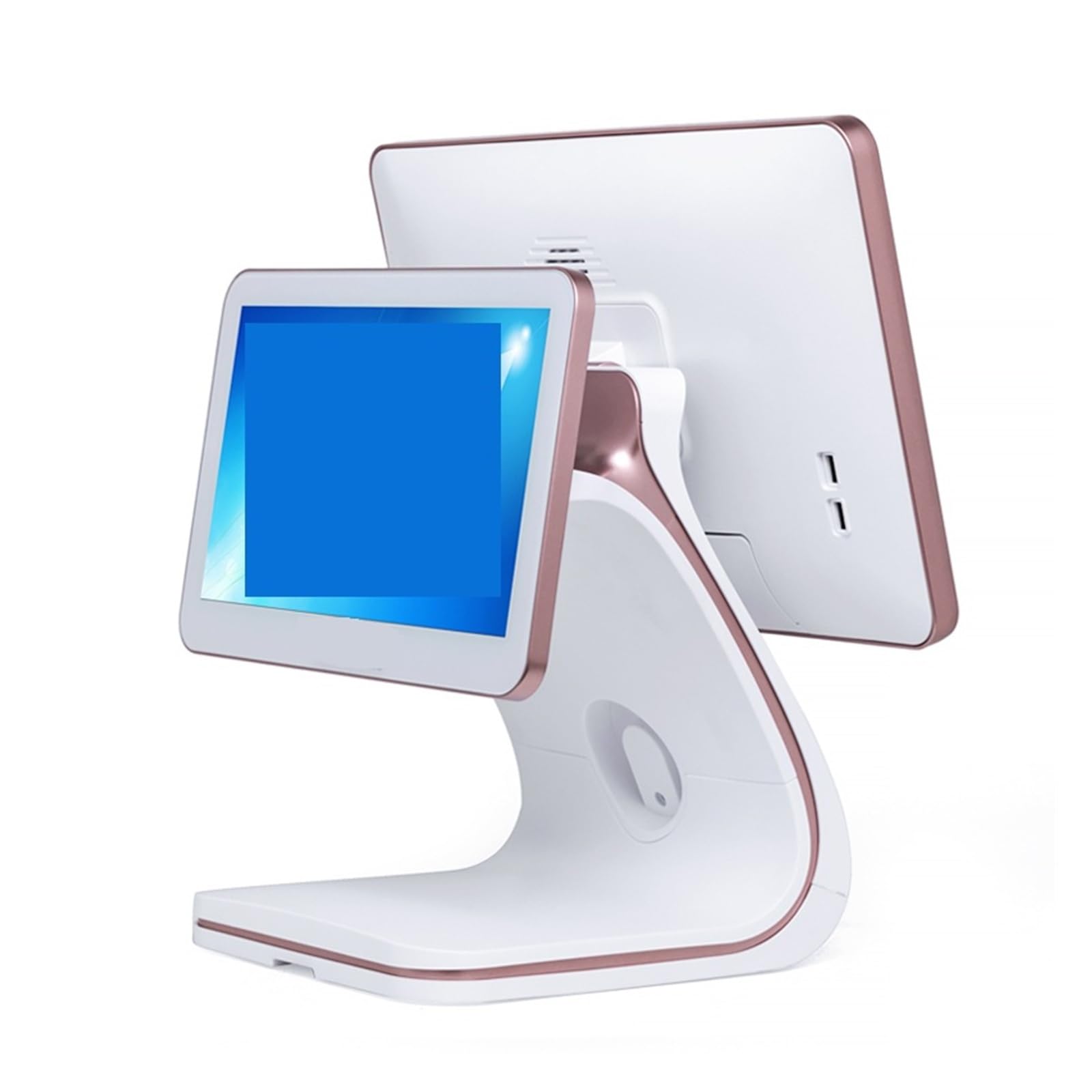 Registratori di cassa, Registratore di cassa completo con sistema Pos a doppio schermo da 15,6 pollici