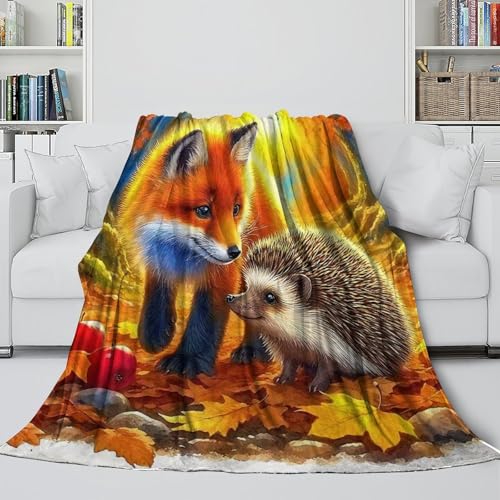 Couverture hérisson 3D en microfibre 180x200 cm pour lit - 5