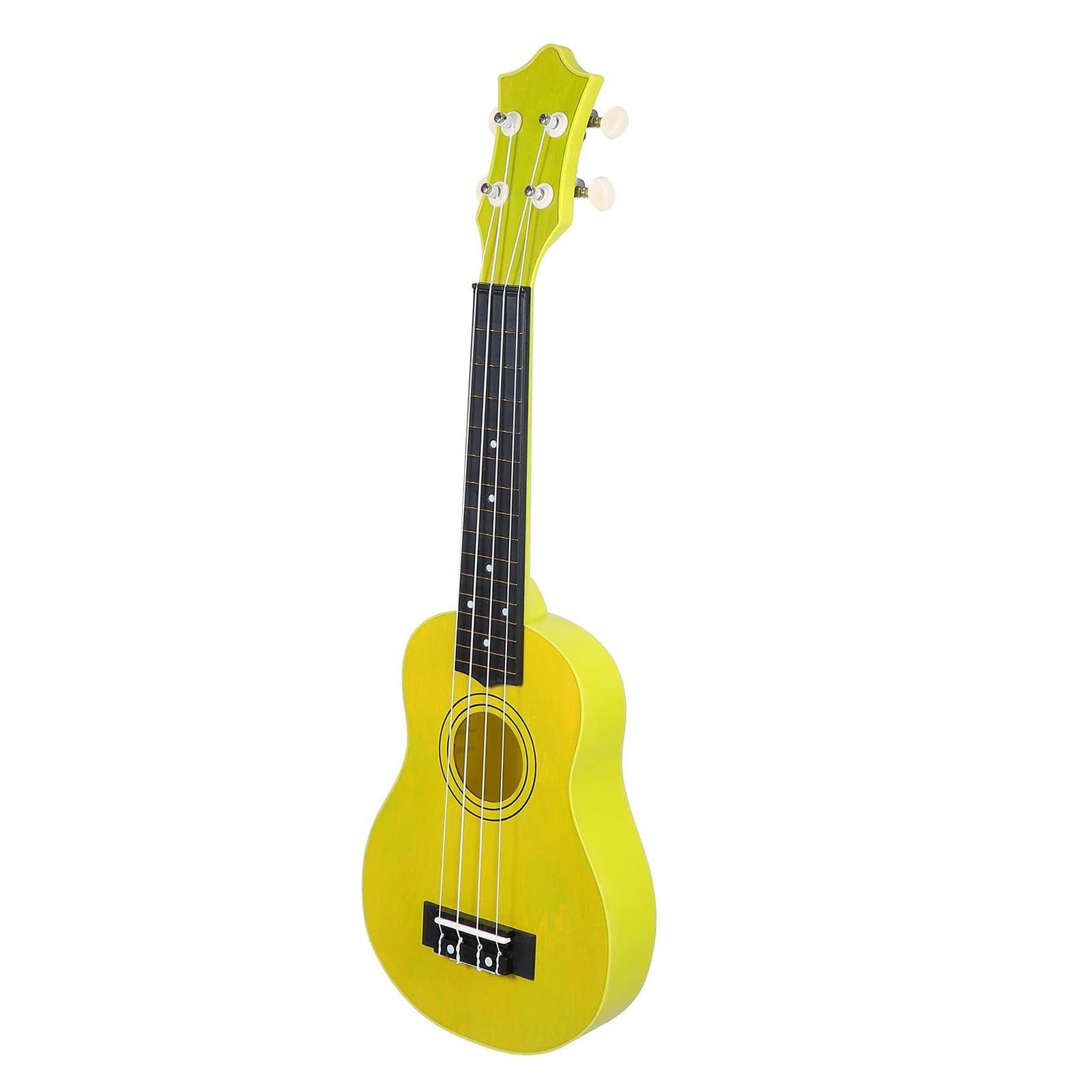 Ukulele Instrumenty Muzyczne 1 Zestaw 12 Calowego Ukulele Dla Początkujących Lekkie Małe Stabilne Brzmienie Drewno Lipowe(Type1)