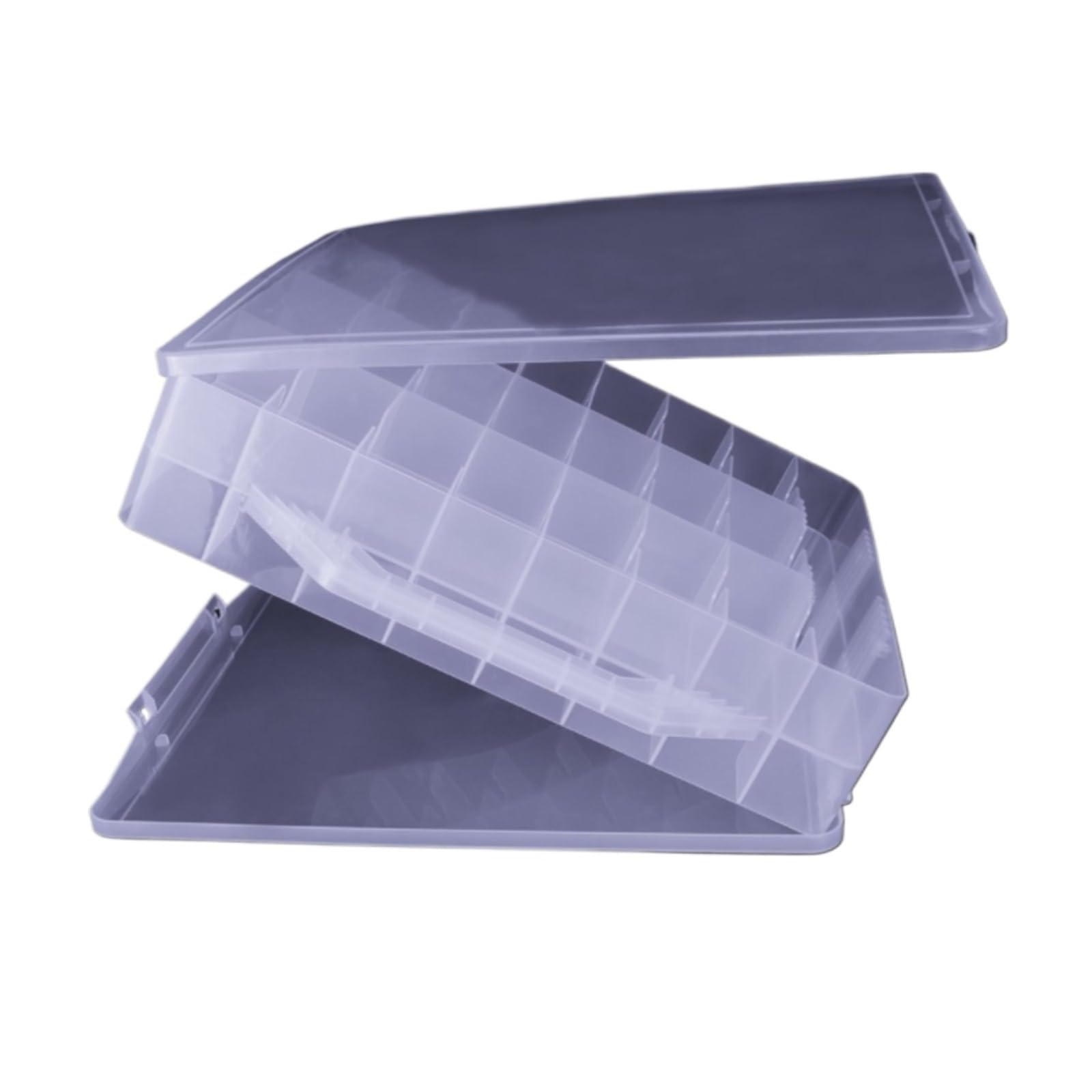BJfhRH Nail Varnish Manicure Tool Portable Transparent Nail Polish Storage Box For Tools Beauty Accessories(Transparent)