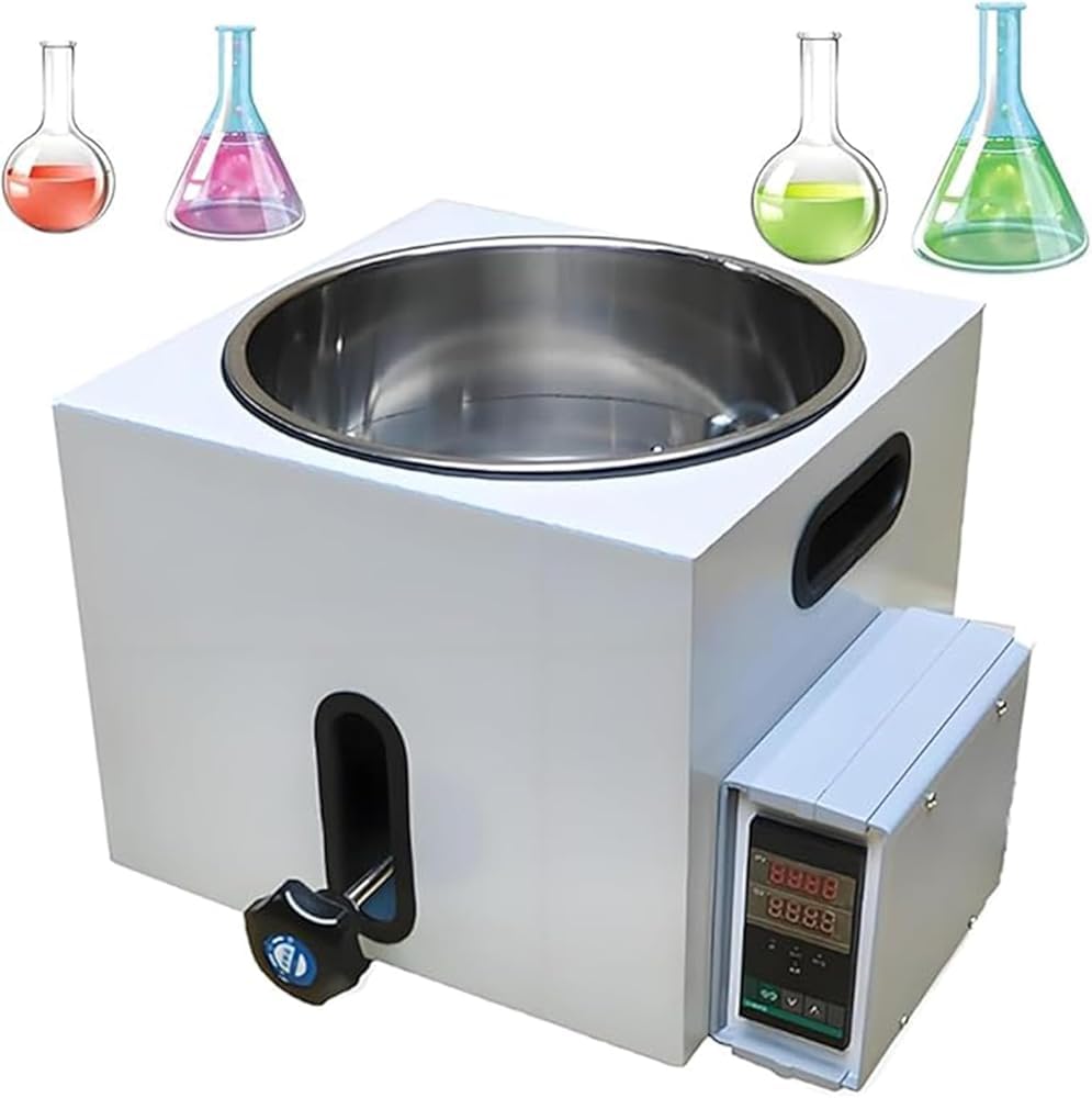 LED Digital Edelstahl Labor Wasserbad - PID-gesteuertes Öl- & Wasserbad für wissenschaftliche Experimente, präzise Temperaturregelung, langlebige und effiziente Laborausrüstung