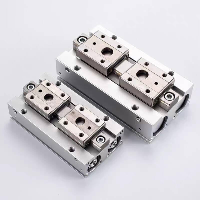 Pince pneumatique MHF2-12D à double piston et profil plat - 5