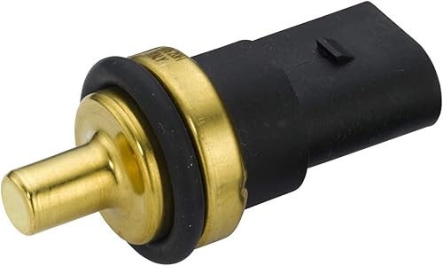 HELLA Sensor 6PT 013 113-291, temperatura del combustible - Conector de 2 pines - Abrazadera - Sin carcasa - con anillo de sellado