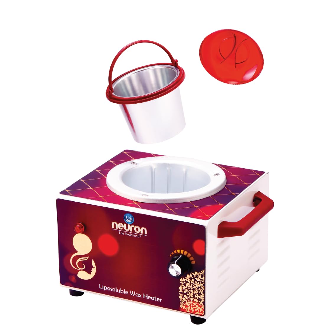 Neuron Professional Sun Wax Heater | Vertical Wax Heater Machine with Auto Sensor & Temperature Control | Steel Body Wax Warmer | Suitable For All Types Of Wax | Salon & Home Use-image-22