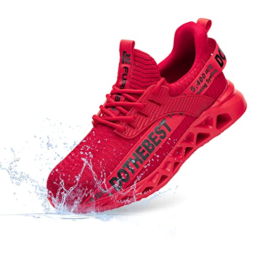 Image of Furuian Steel Toe Sneakers for Men Women Lightweight Safety Shoes Comfortable Puncture Proof Slip On Indestructible Work Shoes