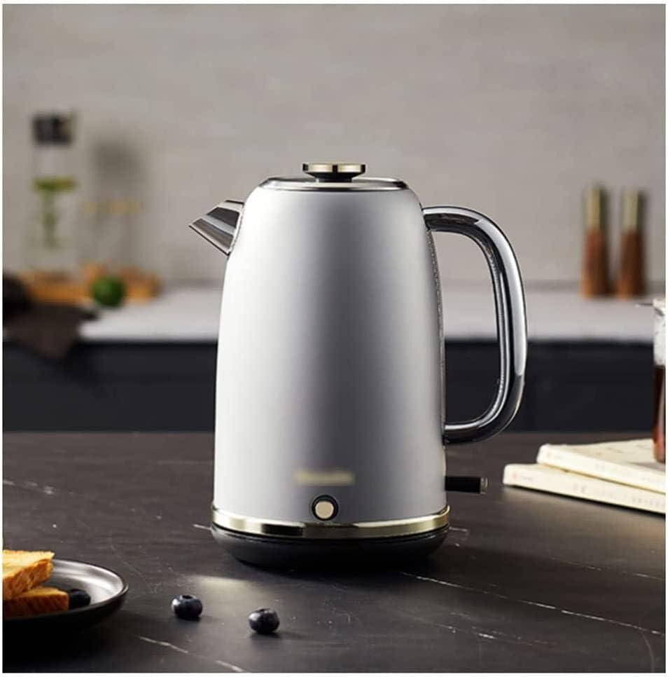 Hervidor eléctrico acero inoxidable 1.8L, 1800W, apagado automático