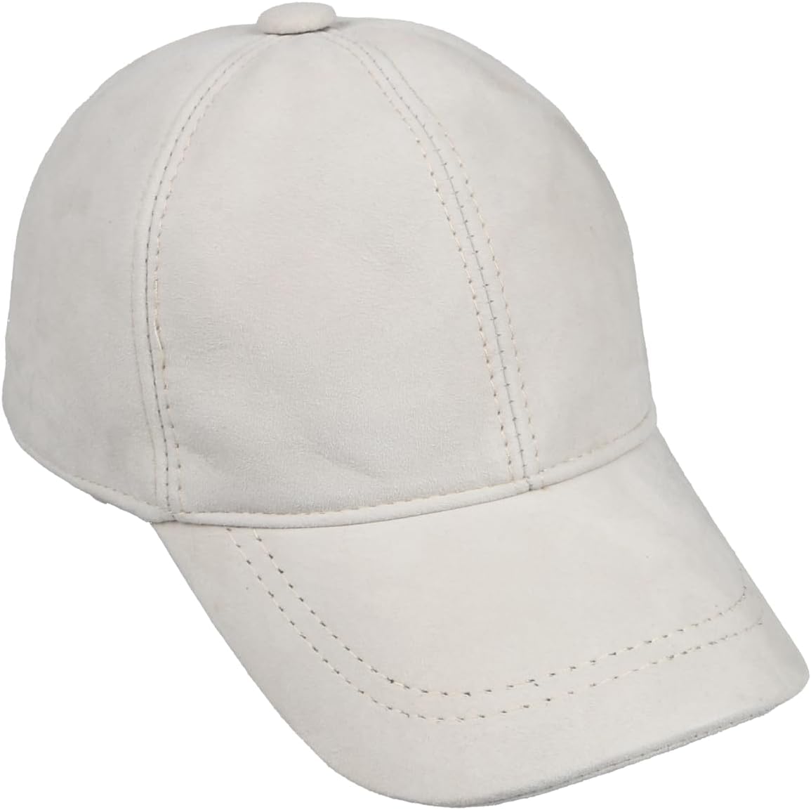 Suede Leather Unisex Baseball Cap - Image 3