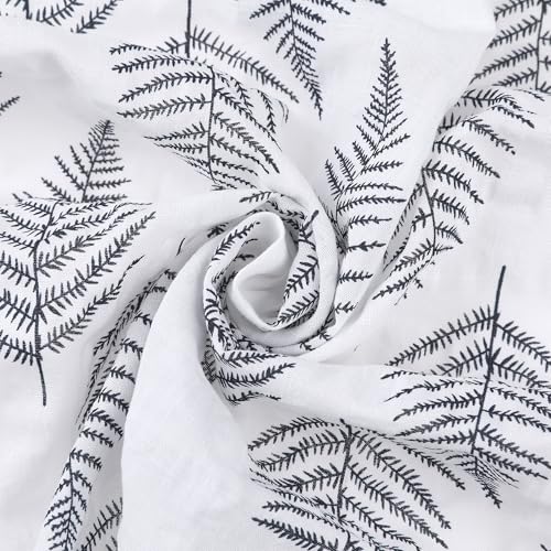 Women's Floral Printed Cotton Linen Scarves, Flowers Lace Trim Square Headscarf Neckerchief4