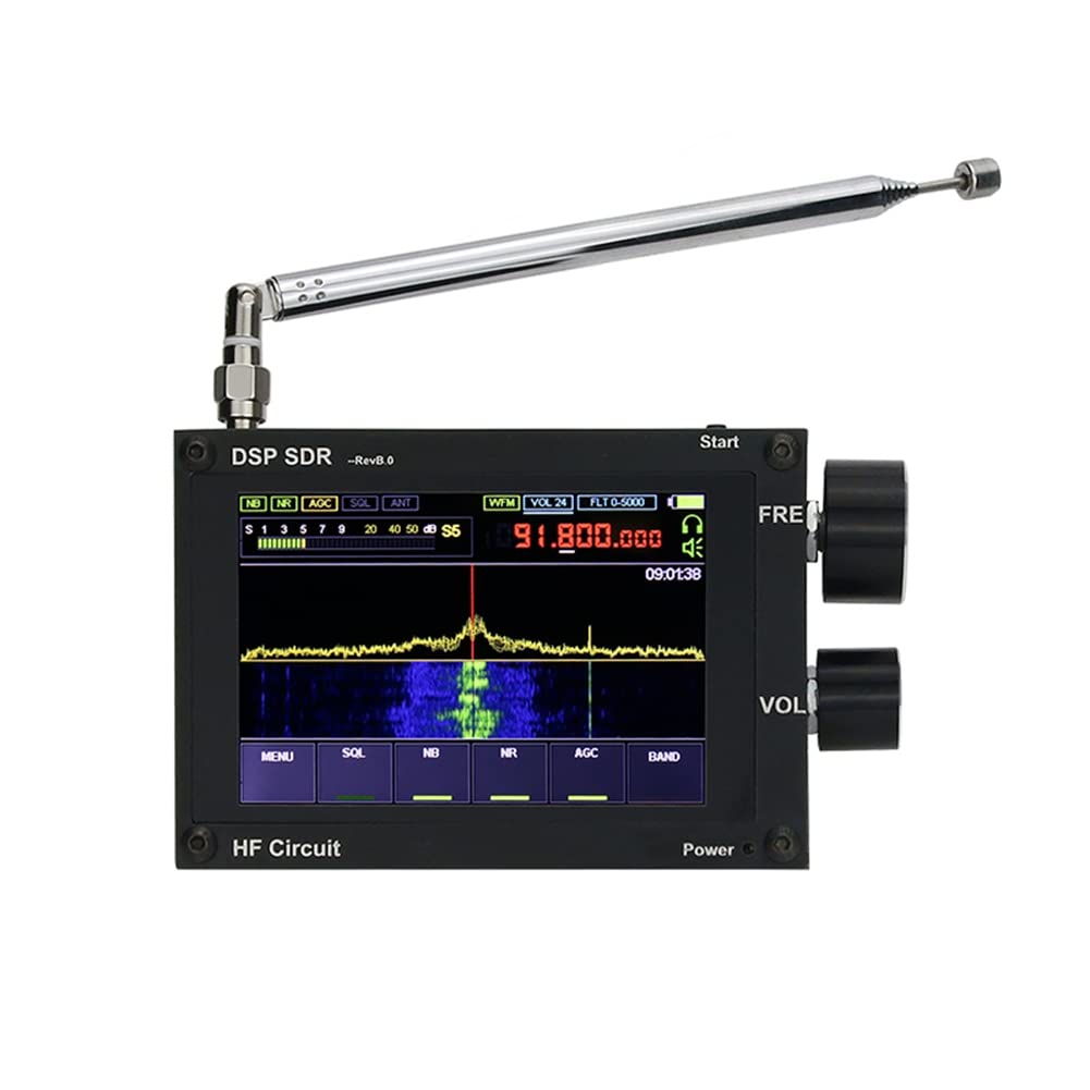 Lisher 50KHz-2GHz Malachite-DSP1 Ricevitore SDR Malachite 3.5Inch Display Battery Inside Firmware