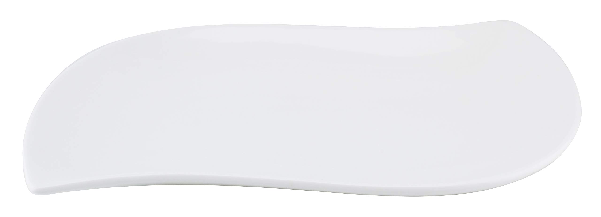 Shallow Porcelain Serving Plate, White, 30Cm, Dd2492