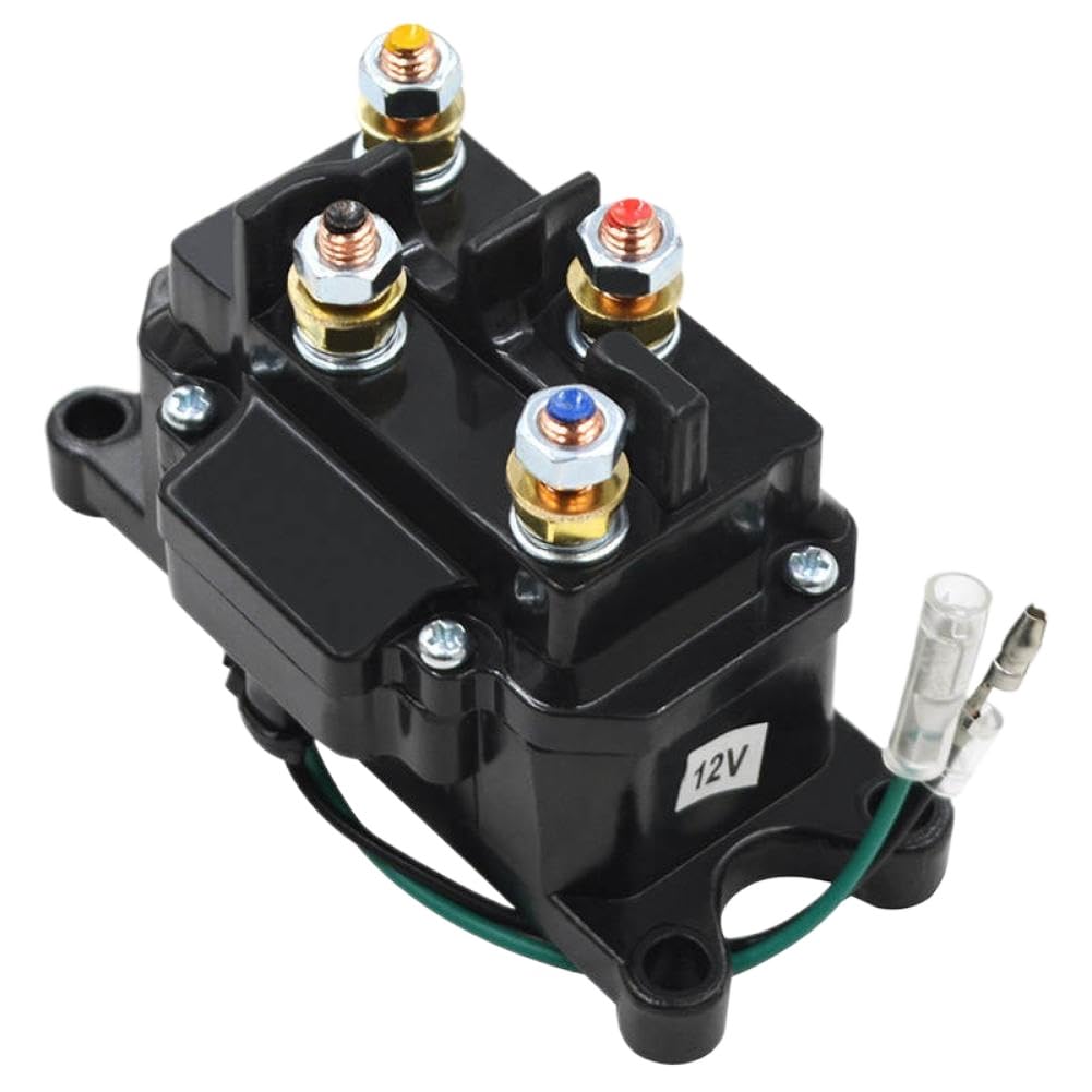 Relè di avviamento 12V 250A compatibile con C10013 C10014 C10018 10020 10024 12053 12503 13501 14061 14501 14551 14552 40252 per applicazioni da 4500 libbre