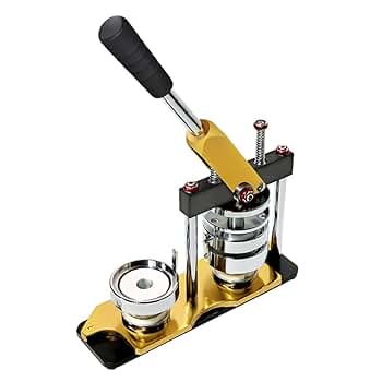 Amazon.co.jp: Vonacme 缶バッジマシーン 回転バッジマシン 100