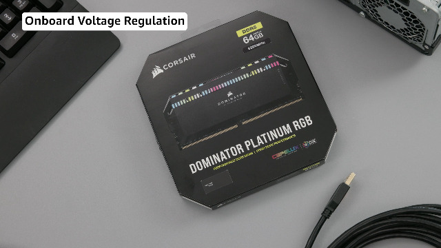 CORSAIR Dominator Platinum RGB DDR5 RAM 64GB (2x32GB) 6800MHz CL40