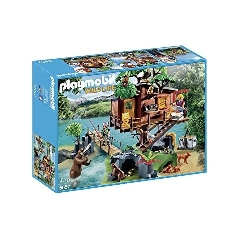Playmobil 5557 Wildlife Adventure Tree House Set Cover