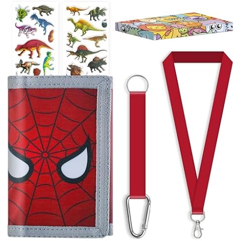 sundee Kids Trifold Wallet with Lanyard Cover