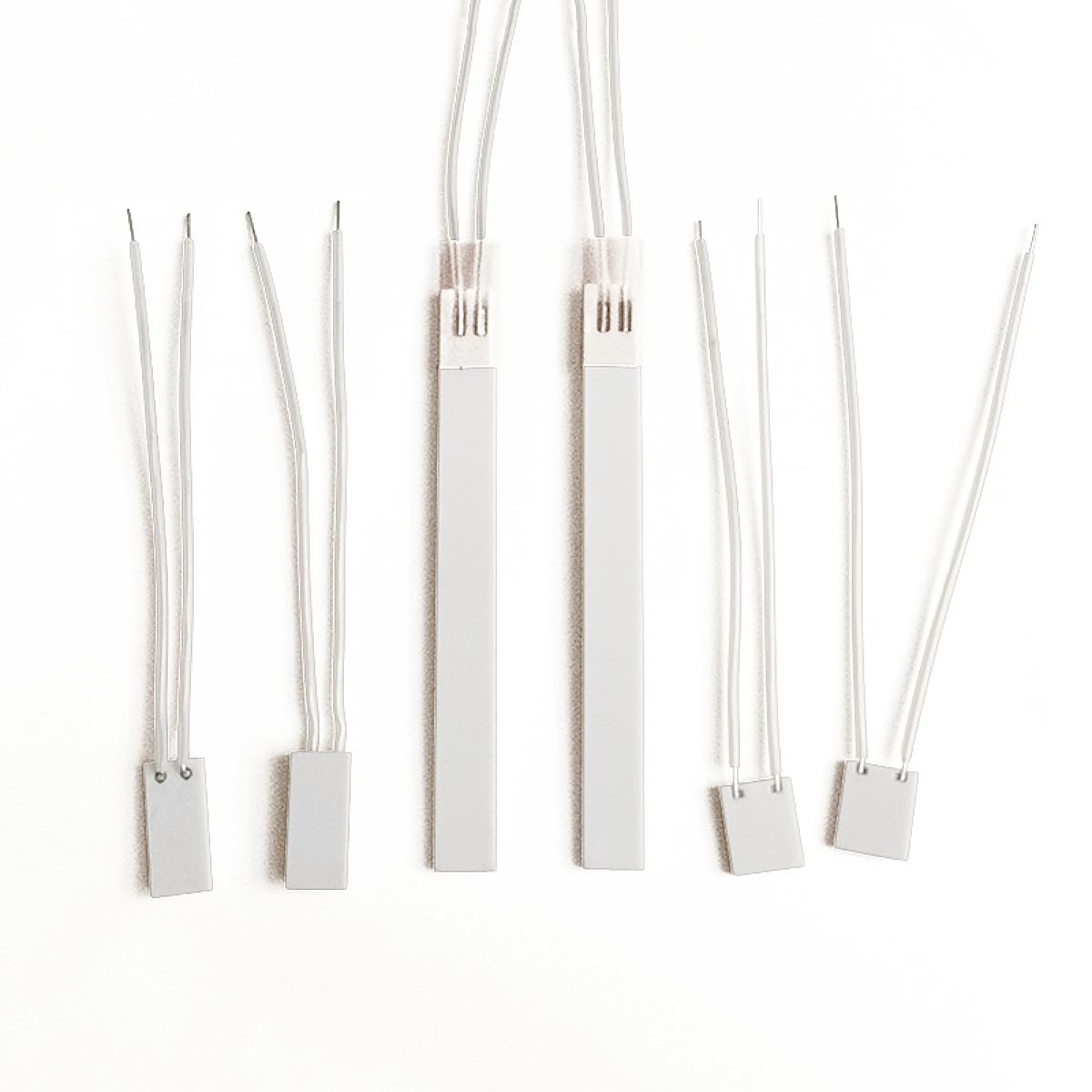 5 sztuk ceramicznych arkuszy grzewczych z tlenku glinu 92-96% metalowy grzejnik ceramiczny o wysokiej temperaturze(20x35x1.3mm 24V)