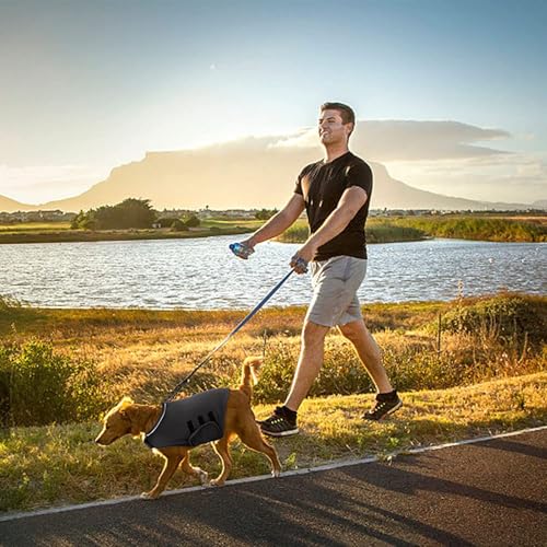 HCHYEY Colete Dog Thunder, jaqueta calmante para cães de primeira geração - Casaco para cães para tr