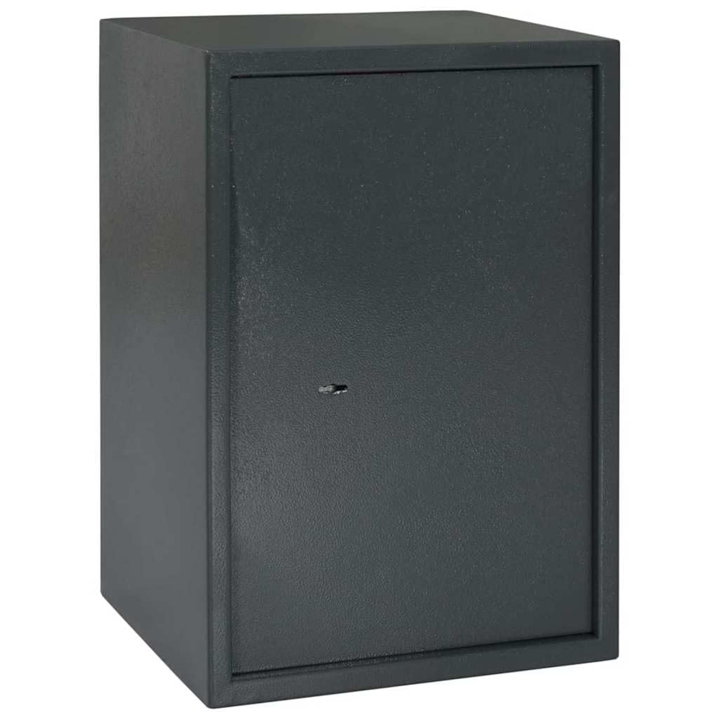 Caja Fuerte con Cerradura Gris Oscuro 35 x 31 x 50 cm Acero,Casa y jardín,Seguridad empresarial y del hogar,Cajas Fuertes,15.02kg-42011316
