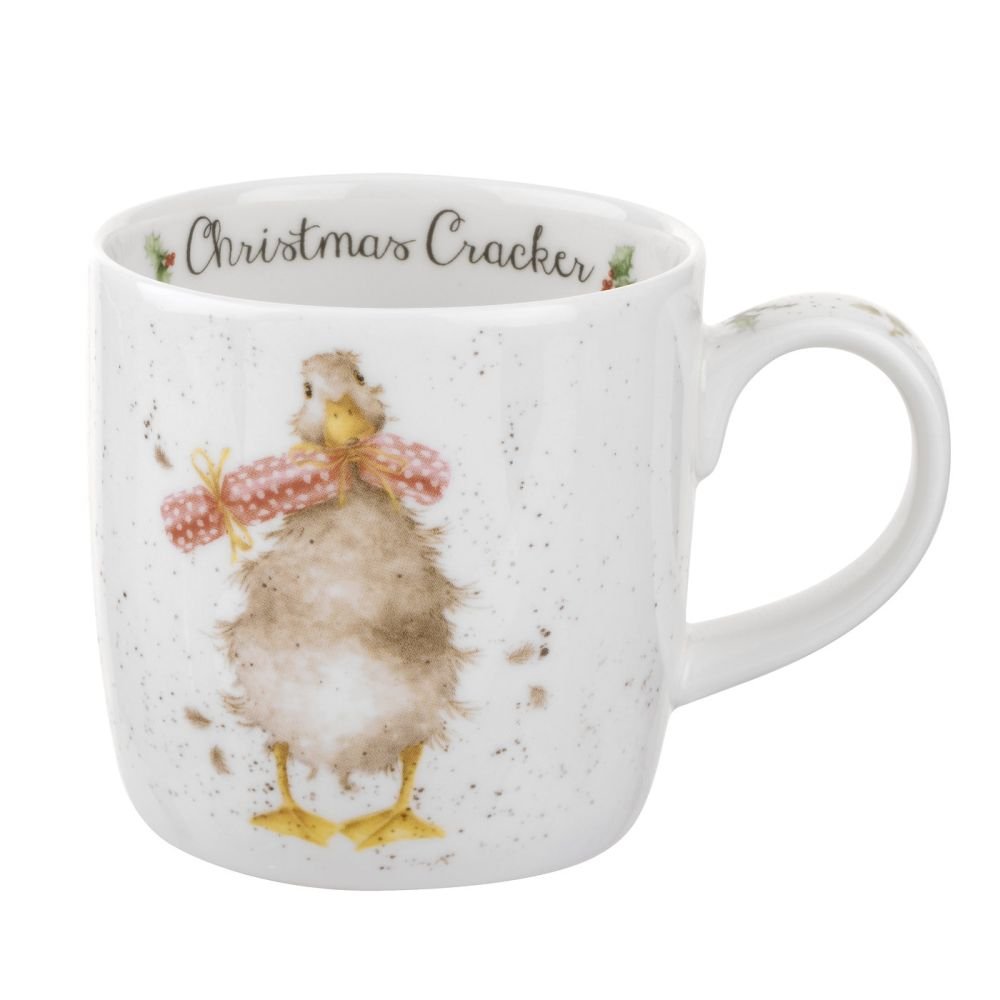Portmeirion Multicolored Wrendale Designs - 'Christmas Cracker' Mug