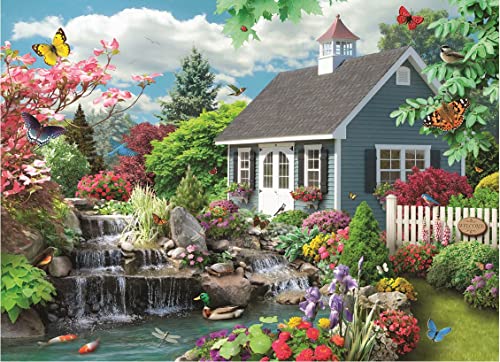 Bits and Pieces – Rompecabezas de 3000 piezas para adultos – Paisaje de ensueño - Escena de primavera por el artista Alan Giana, tamaño del rompecabezas armado: 32" x 45" miniatura 2