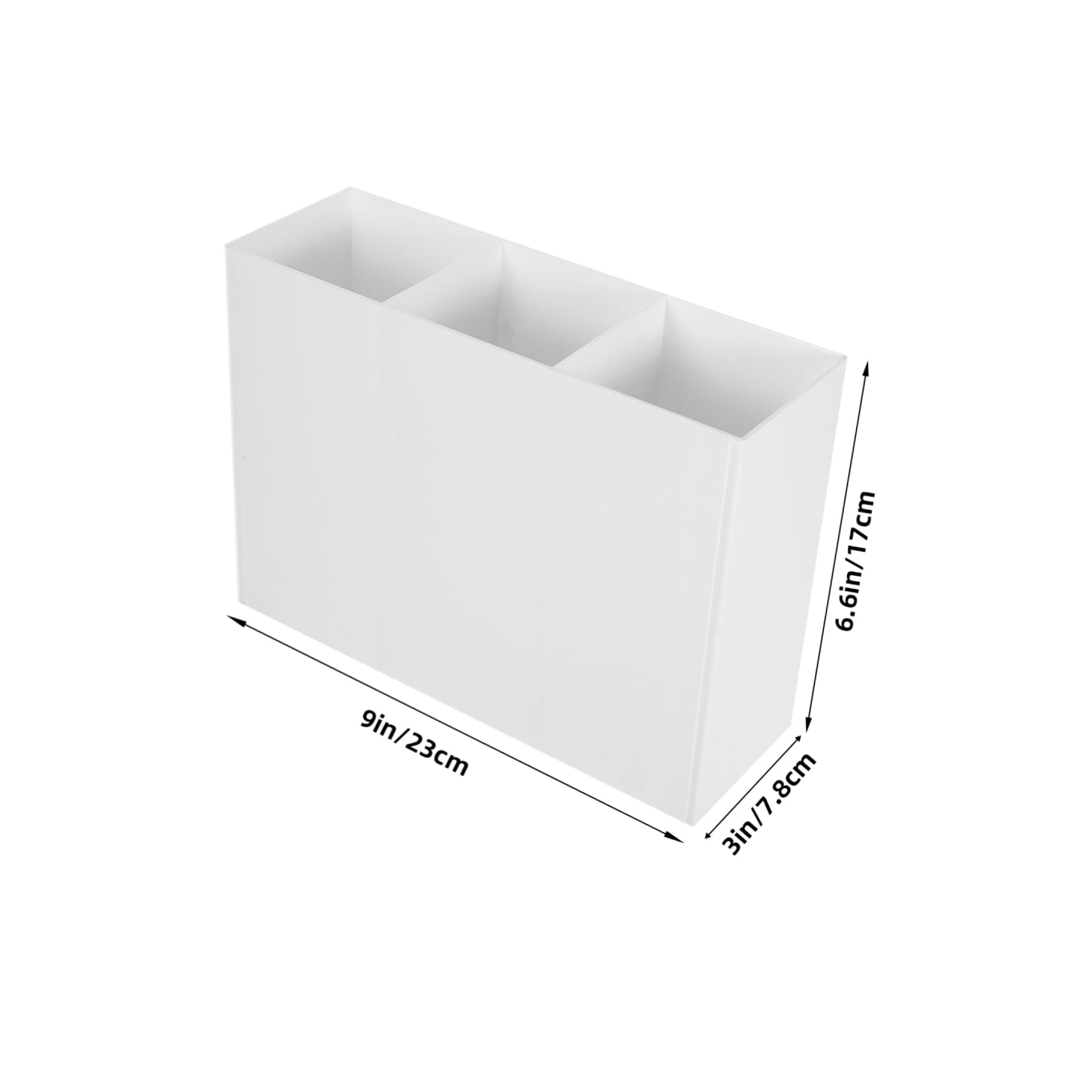 OUNONA Umbrella Rack Holder Wall-mounted Storage Box for Indoor/outdoor Easy to Use 3 Compartment Umbrella Organizing Stand