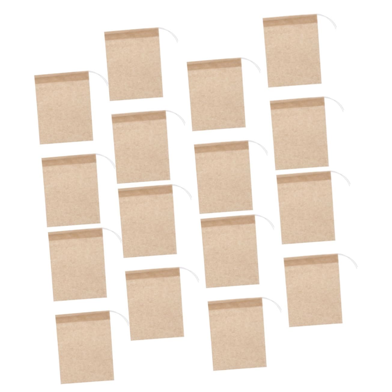 2 Juegos Bolsa De Filtro De Té Bolsa De Filtro De Café Colador Infusor Filtros Cesta Bolsas De Te Bolsas Te Bolsa De Filtro De Especias Bolsa De Especias Papel Brown 400 Uds * 2 Cabilock