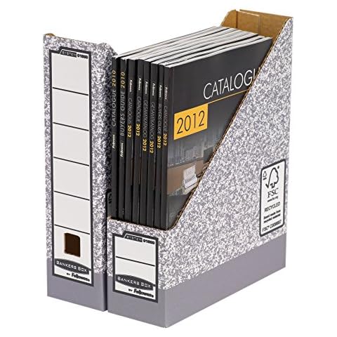 Porte-revues Fellowes Gris Lot de 10 Cover